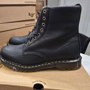 Dr. Martens 1460 Grizzly Winter Black 31873001 Unisex Boots Shoes Mens Size 10